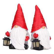 Load image into Gallery viewer, Garden Gnome Statue Resin Sculpture Ornament Lifelike Handcrafted Decor for Home Garden Courtyard Desktop Decoration Color As Shown Size 18cm 7.1in
