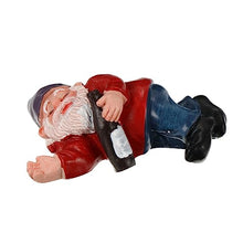 Load image into Gallery viewer, Cabilock 3pcs Dwarf Shaped Garden Gnome Statue Creative Resin Outdoor Adornment Funny Lawn Decoration for Garden and Landscape and Safe Ornament
