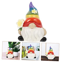 Load image into Gallery viewer, CIMAXIC Handmade Resin Gnome Dolls Garden Gnome Ornaments Doll Ornament for Home Office
