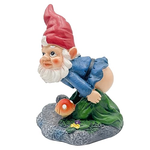 TOYANDONA Resin Gnome Downspout Cover Durable Gutter Drain Spout Decoration for Garden Compact Water Supply Extension with Workmanship for Outdoor Ornaments and Lawn