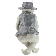 Load image into Gallery viewer, Design Toscano NG32122 Frederic the Little Fisherman of Avignon Boy Fishing Garden Statue, 38 cm, Polyresin, Two Tone Stone
