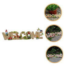 Load image into Gallery viewer, Happyyami Figurine Cute Outdoor Garden Decor for Patio and Lifelike Gnome Statue for Home Decoration and Creative Design for Welcoming Guests

