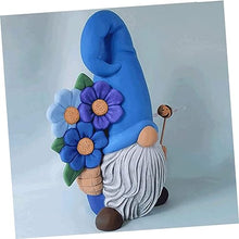 Load image into Gallery viewer, Ciieeo Garden Gnome Statue Resin Gnome Figurine for Outdoor Patio Lawn Decor Creative No-face Design for Garden Indoor Use Compact for Easy Installation and Movement
