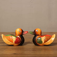 Load image into Gallery viewer, Mllkcao Ornaments for Livingroom Bedroom Wooden Mandarin Duck Home Furnishings Bedroom Bedside Table Cute Ornaments
