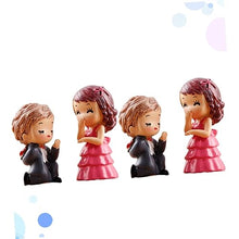 Load image into Gallery viewer, Happyyami Mini Landscape Decor Couples Adornment Resin Crafts Couples Adornment Micro Landscape Ornament
