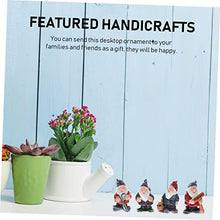 Load image into Gallery viewer, Cabilock Creative Resin Gnome Doll Set Unique Outdoor Garden Adornment Lifelike Dwarf Figurines for Home Patio and Lawn Decoration Resin Craftsmanship for Long-lasting Use
