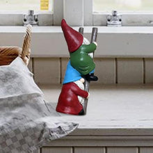 Load image into Gallery viewer, Garden Gnome Nano Garden Naughty Sculpture Dwarf Resin Funny Decoration Dwarf Garden Lawn Porch
