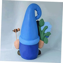 Load image into Gallery viewer, Ciieeo Garden Gnome Statue Resin Gnome Figurine for Outdoor Patio Lawn Decor Creative No-face Design for Garden Indoor Use Compact for Easy Installation and Movement
