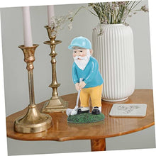 Load image into Gallery viewer, TINEASUR Resin Golfing Dwarf Garden Gnome Statue for Outdoor Decor Landscape Ornament for Home and Garden Unique Idea for Holidays
