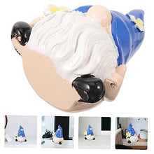 Load image into Gallery viewer, Ciieeo Cute Resin Garden Gnome Statue Style Outdoor Gnome Figurine for Lawn Patio and Garden Decor and Housewarmings
