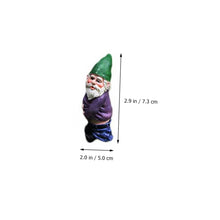 Load image into Gallery viewer, Cabilock 4pcs Garden Dwarf Resin Figurines for Outdoor Decoration Adorable Miniature Gnome Ornaments for Lawn and Home Decor
