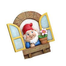 Load image into Gallery viewer, YIZITU Reading Gnomes Tree Faces Decors Outdoor Yard Statues Hanging For Garden Resin And Flower Pots Landscape Owl Hanging Ornaments
