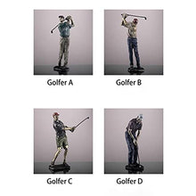 Load image into Gallery viewer, Bticx Golfer Statues, Luxury Character Figurine, Creative Modern Sport Statue Art Figurines, Nordic Crafts for Office Desk Living Room Home Decoration
