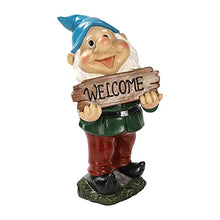 Load image into Gallery viewer, ereqeip Garden Gnomes Outdoor Funny | Lantern Dwarf Welcome Gnomes - Funny Garden Gnome Gifts Naughty Gnomes Garden Statue Yard Gnomes
