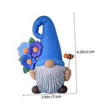 Load image into Gallery viewer, Cabilock Garden Gnome Statue Resin Dwarf Figurine Realistic Details for Outdoor and Indoor Decor for Gardens Lawns and Courtyards

