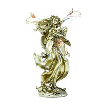 Load image into Gallery viewer, kivrimlarv Garden Fairy Figurines - Fairy Statue Miniature Figurines - Fairy Statue Miniature, Flower Fairy Miniature Decoration for Courtyard
