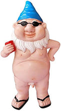 Load image into Gallery viewer, Garden Gnome, Statue Peeing Gnome, Naughty Garden Gnome, Funny Naked Gnome, Resin Garden Gnomes, Male Female Nude Gnomes Goblin-Art Decoration, Lawn Ornaments Indoor or Outdoor Garden Ornament (man)
