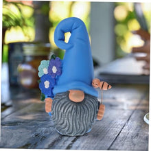 Load image into Gallery viewer, Ciieeo Cute Resin Garden Gnome Statue Style Outdoor Gnome Figurine for Lawn Patio and Garden Decor and Housewarmings
