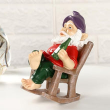 Load image into Gallery viewer, BESPORTBLE Garden Gnome Statue Lightweight Dwarf Ornaments Gnome Garden Ornaments
