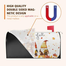 Load image into Gallery viewer, Zifmrtrwn Fall Mailbox Covers Autumn Gnome Letter Box Cove Magnetic Waterproof Mail Wraps for Outdoor Yard Garden Oversized Fall Mailbox Decor-21 x18
