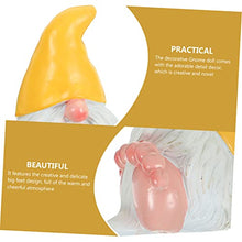 Load image into Gallery viewer, Ciieeo Naughty Garden Gnome Statue Large Feet Creative Resin Gnome Figurine for Outdoor Decor Unique Home Decoration for Garden Patio and Indoor Spaces
