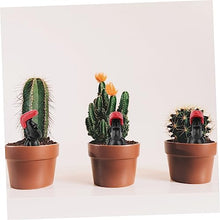 Load image into Gallery viewer, SUPVOX 1pc Miniature Hairdressing Ornament Action Figure for Micro Landscape Gardening Creative Floral Decoration Doll Toy Red Hair Material
