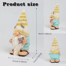 Load image into Gallery viewer, LIYAOLI Fish Aquarium Decor Ornaments Resin Garden Gnomes Statues Fish Tank Decorations Small Accessories Funny Home Ocean Decor Fish Toy for Betta Cichlid Goldfish Shrimps Hermit Crabs Turtle
