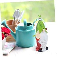 Load image into Gallery viewer, Toyvian Garden Gnome Statue Solar Light Outdoor Decoration Creative Gnome Figurine with LED Illumination for Unique Garden Ornaments for Lawn Patio Backyard Decor
