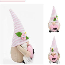 Load image into Gallery viewer, Kelisdi Mother&#39;s Day Gnomes Decorations Gifts Handmade Mum Gonks Plush Faceless Doll Decorations Mothers Day Present Spring Ornaments For The Home
