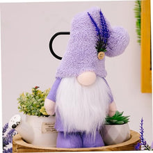 Load image into Gallery viewer, Ciieeo Gnome Doll Ornament Gnome Table Decor Lavender Home Decor Garden Present

