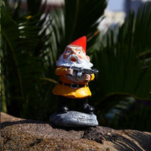 Load image into Gallery viewer, MOOCOCO Funny Garden Gnome Statue, Naughty Gnomes Statues Figurines for Outdoor Lawn &amp; Yard Home Decorations, Gnomes Figurine Sculpture Resin Ornaments (W03)
