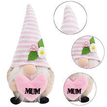 Load image into Gallery viewer, Kelisdi Mother&#39;s Day Gnomes Decorations Gifts Handmade Mum Gonks Plush Faceless Doll Decorations Mothers Day Present Spring Ornaments For The Home
