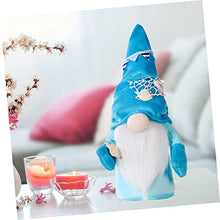 Load image into Gallery viewer, OUNONA Hawaiian Style Gnome Doll Gnome Ornaments Miniature Garden Beach Theme Home Decor
