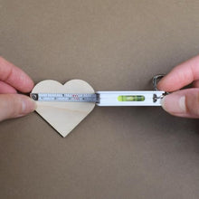 Load image into Gallery viewer, Azeeda &#39;Gonk Gnome&#39; Keyring Tape Measure/Spirit Level Tool (KM00040658)
