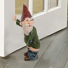 Load image into Gallery viewer, 15cm Garden Gnome Ornament, Funny Peeing Gnome Naughty Garden Gnome for Lawn Ornaments, Indoor or Outdoor Decorations
