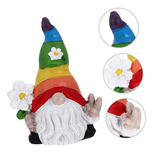 Load image into Gallery viewer, BESPORTBLE 3pcs Creative Resin Gnome Doll for Garden Decoration Handmade Gnome Figurines for Courtyard Landscape and Home Decor
