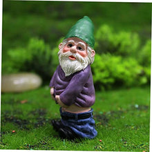Load image into Gallery viewer, MERRYHAPY 4pcs Miniature Dwarf Adornments Resin Garden Gnomes for Landscape Decor Unique Dwarf Bonfire Figurines Realistic and Garden Decorations

