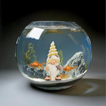Load image into Gallery viewer, LIYAOLI Fish Aquarium Decor Ornaments Resin Garden Gnomes Statues Fish Tank Decorations Small Accessories Funny Home Ocean Decor Fish Toy for Betta Cichlid Goldfish Shrimps Hermit Crabs Turtle

