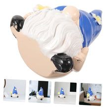 Load image into Gallery viewer, Cabilock Cute Resin Statue Quirky Garden Gnome Ornament Garden Figurine Random Style
