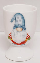 Load image into Gallery viewer, Lucky Gonks Egg Cups Set of 4 Bone China Gnome Like Figure Egg Servers Hand Decorated in UK
