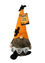 Load image into Gallery viewer, CFMOFFERS Halloween Decoration Gnomes Gonk Bat Plush Handmade Swedish Tomte Scandinavian Ornaments for Home Ornament Halloween Ghost Toy Window Shelf Desk Decor Pumpkin Bat Spider Hat Gonks 2 Pack
