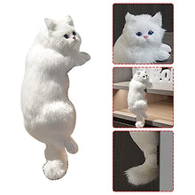Load image into Gallery viewer, Mllkcao Ornaments for Livingroom Bedroom Handicrafts Creative TV Computer Table Set Hanging Cat Realistic and Cute
