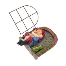 Load image into Gallery viewer, Toyvian 1Pc Old Man Garden Gnome Statue Pendant Funny Outdoor Tree Hanging Ornament for Courtyard Landscape Decor for Decoration and
