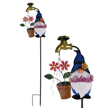 Load image into Gallery viewer, Solar Stake Lights Outdoor, Cartoon Gnome Solar Garden Stakes, Waterproof LED Landscape Lighting, Twinkling Garden Decoration, Winter Christmas Yard Lights, Backyard Walkway Lighting, Decorative Solar

