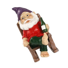Load image into Gallery viewer, BESPORTBLE Garden Gnome Statue Lightweight Dwarf Ornaments Gnome Garden Ornaments

