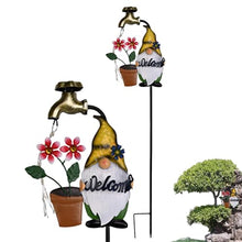 Load image into Gallery viewer, Solar Stake Lights Outdoor, Cartoon Gnome Solar Garden Stakes, Waterproof LED Landscape Lighting, Twinkling Garden Decoration, Winter Christmas Yard Lights, Backyard Walkway Lighting, Decorative Solar
