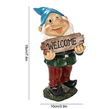 Load image into Gallery viewer, ereqeip Garden Gnomes Outdoor Funny | Lantern Dwarf Welcome Gnomes - Funny Garden Gnome Gifts Naughty Gnomes Garden Statue Yard Gnomes

