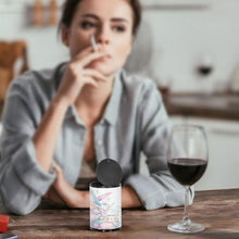 Load image into Gallery viewer, Gnomes with Colorful Eggs Car Smoking Ash Tray Smokeless Ashtray for Car Portable Cigarette Disposal, Large Portable Ashtray
