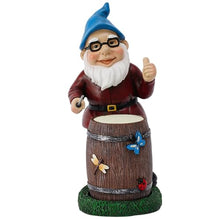 Load image into Gallery viewer, Csafyrt Garden Gnomes Drum Playing Funny Garden Gnomes Luminous Vivid Resin Gnome Gifts Cute Vibrant 9.25in Gnome Decor for Yard Garden Outdoor
