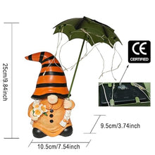 Load image into Gallery viewer, Outdoor Decor Garden Gnome Statues - Garden Gnomes Outdoor Funny with Solar Lights Waterproof, Gnomes Decorations for Yard Patio Lawn Home, Resin Christmas Ornaments Garden Gnomes Gifts for Women
